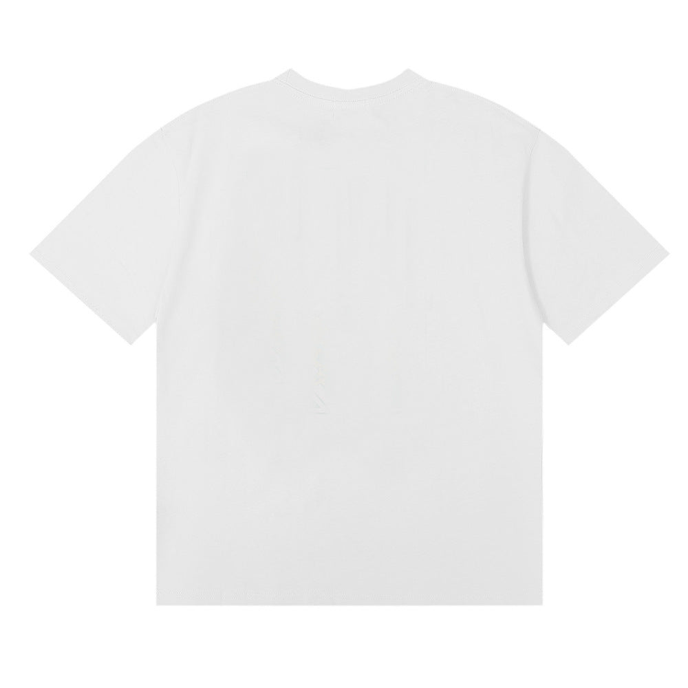 Rhude T-shirt Micro Label Yacht Club Print Short Sleeve T-shirt
