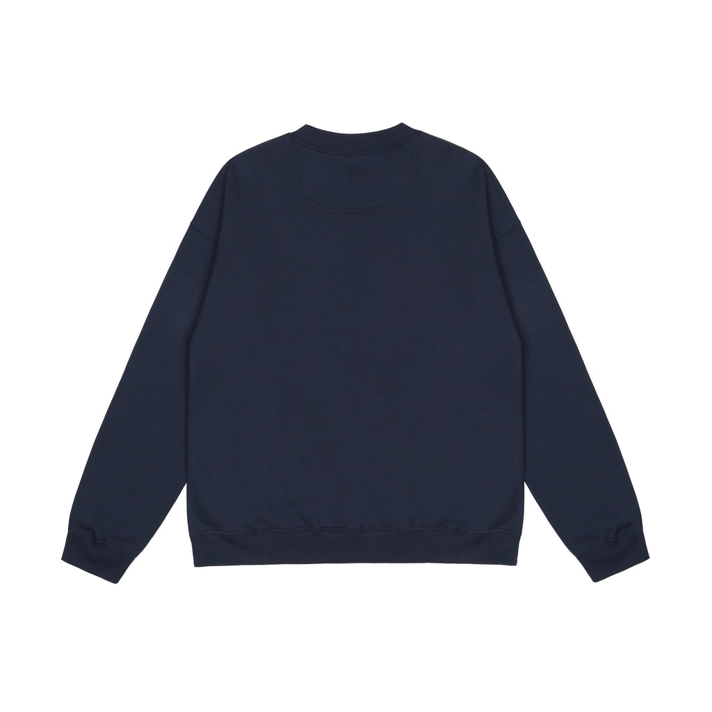 Drew House Sweatshirts Unisex Sketch Smiley Face Crew Neck Sweater