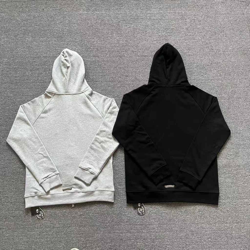 Chrome Heart Hoodie Chrome Heart Chrome cotton terry hooded sweater for men and women
