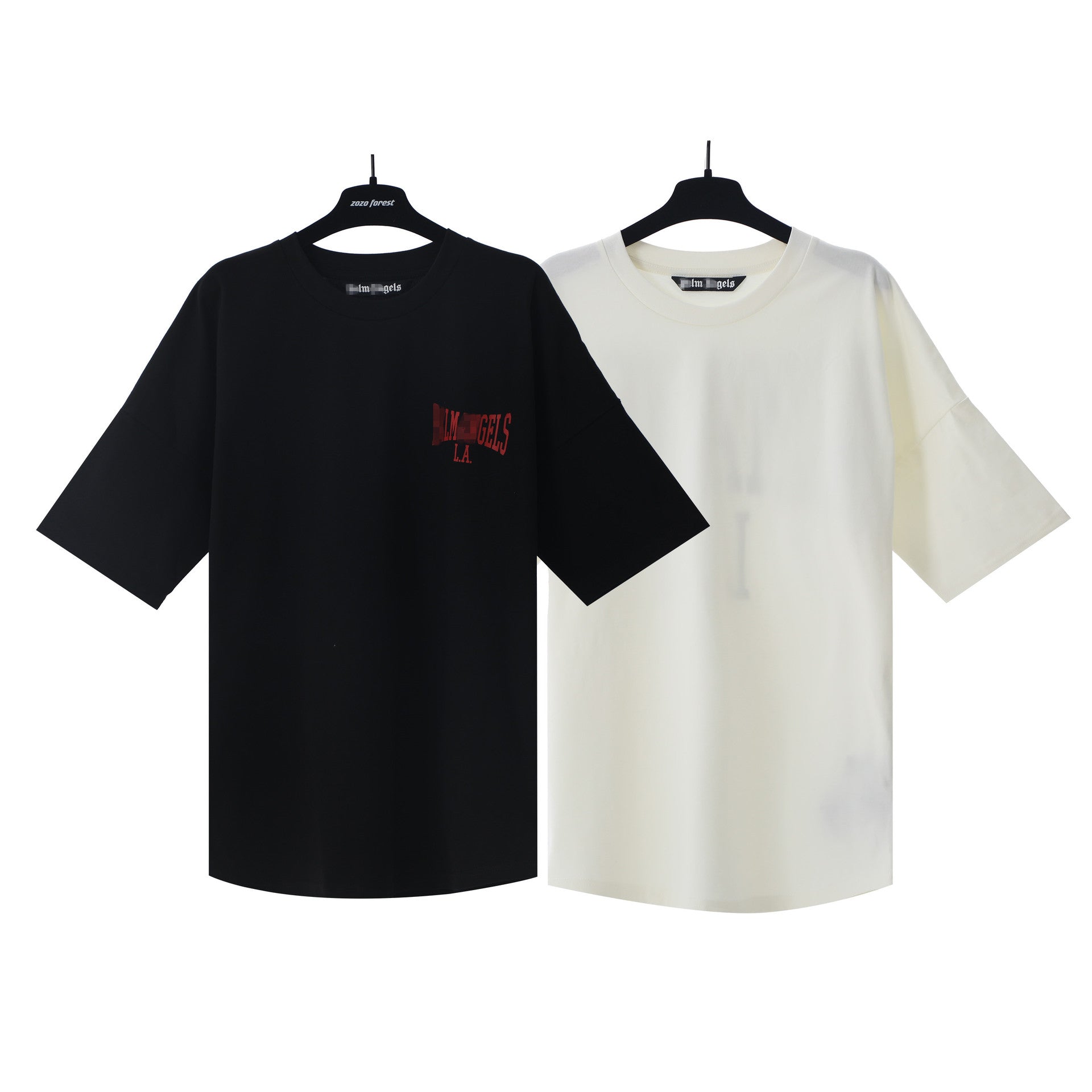 Palm Angels T-shirt Alphabet Slogan Printed Short Sleeve T-shirt