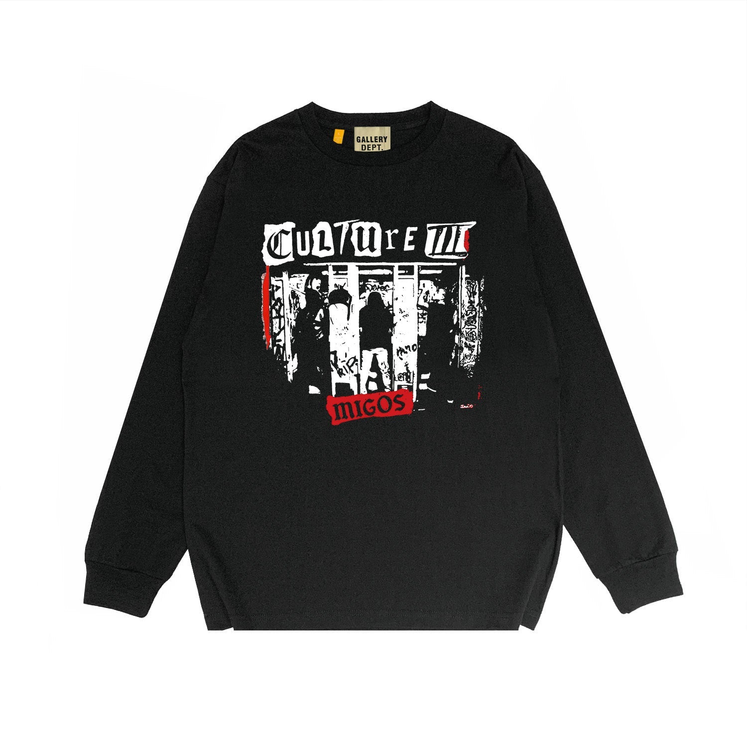 Gallery Dept Long Sleeved Shirt Fashion Brand Long Sleeve Long-Sleeved T-shirt Blouse