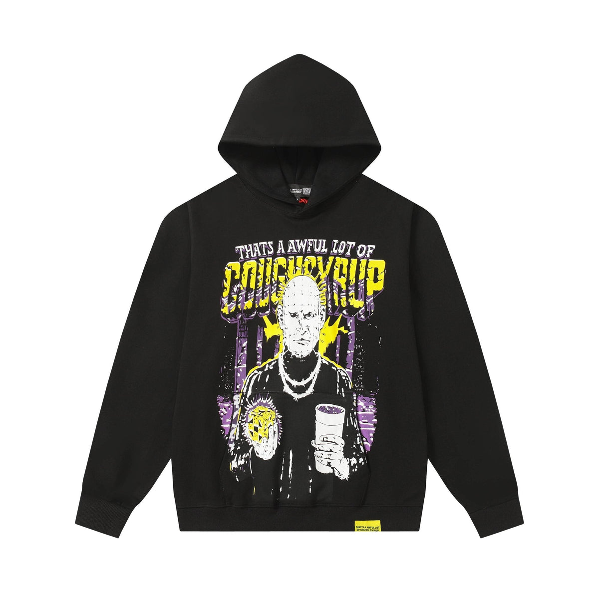 THAT'S A AWFUL LOT OF COUGH SYRUP Star Graphic Hoodie ¡ª hero