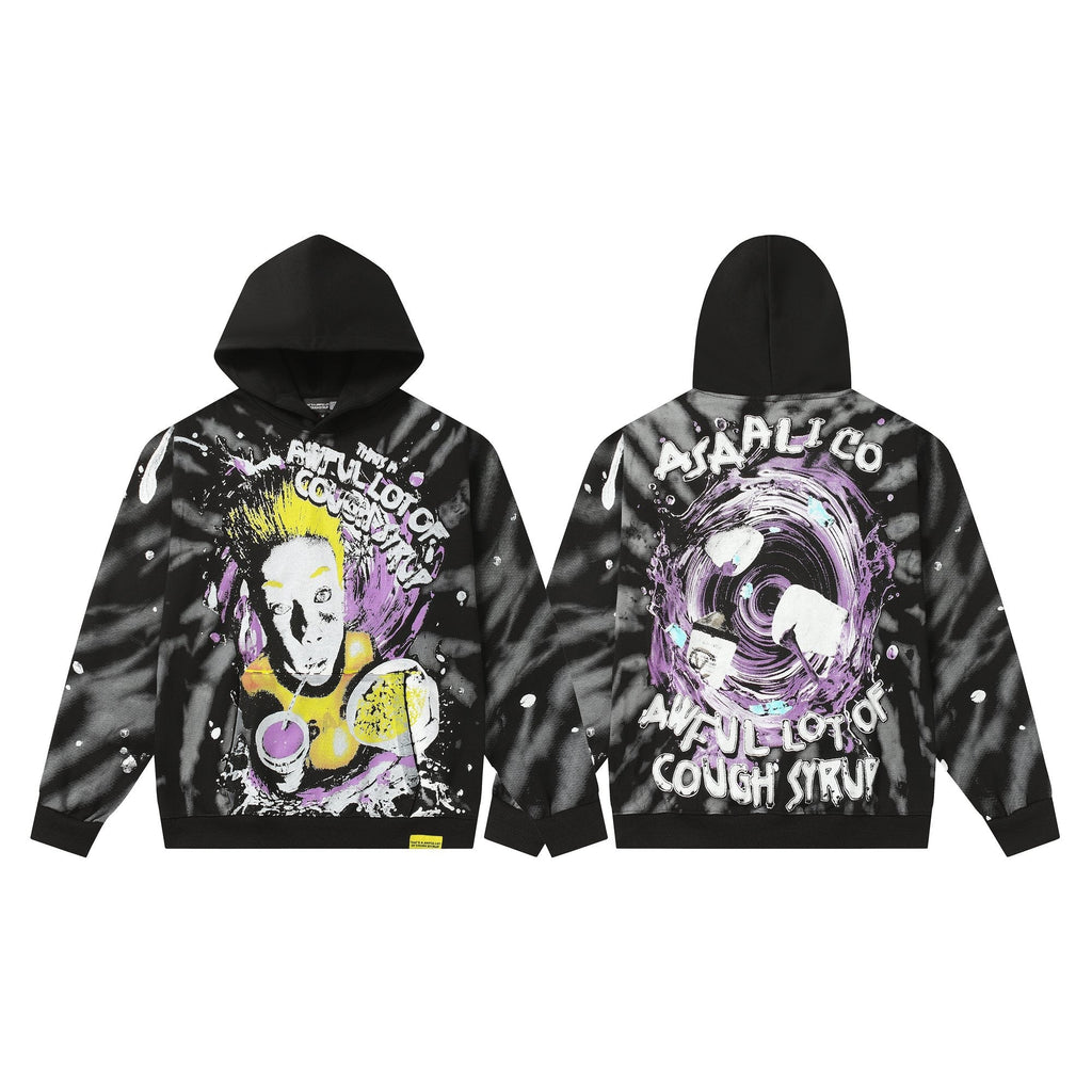 THAT'S A AWFUL LOT OF COUGH SYRUP Star Graphic Hoodie ¡ª hero