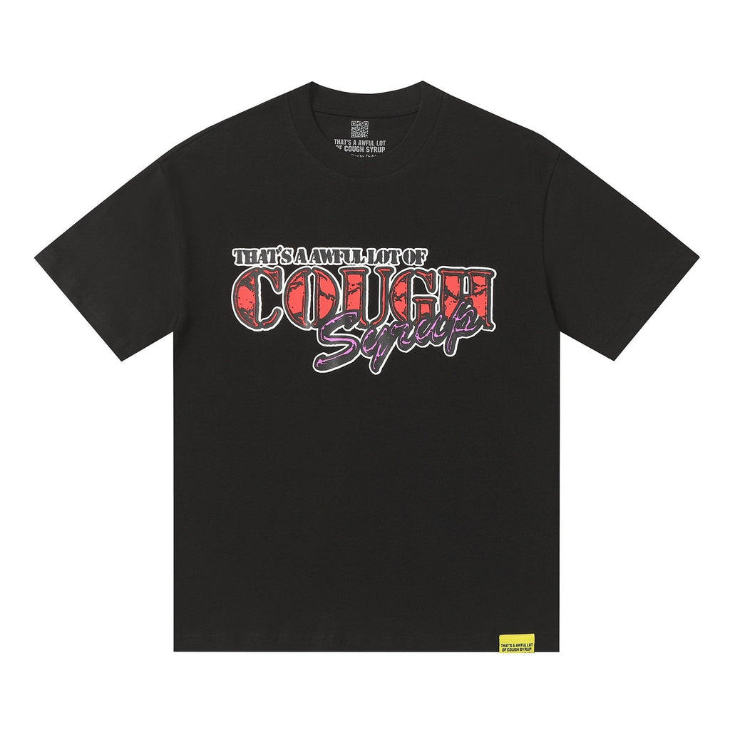 THAT'S A AWFUL LOT OF COUGH SYRUP Chest & Back Graphic T-Shirt ¡ª hero