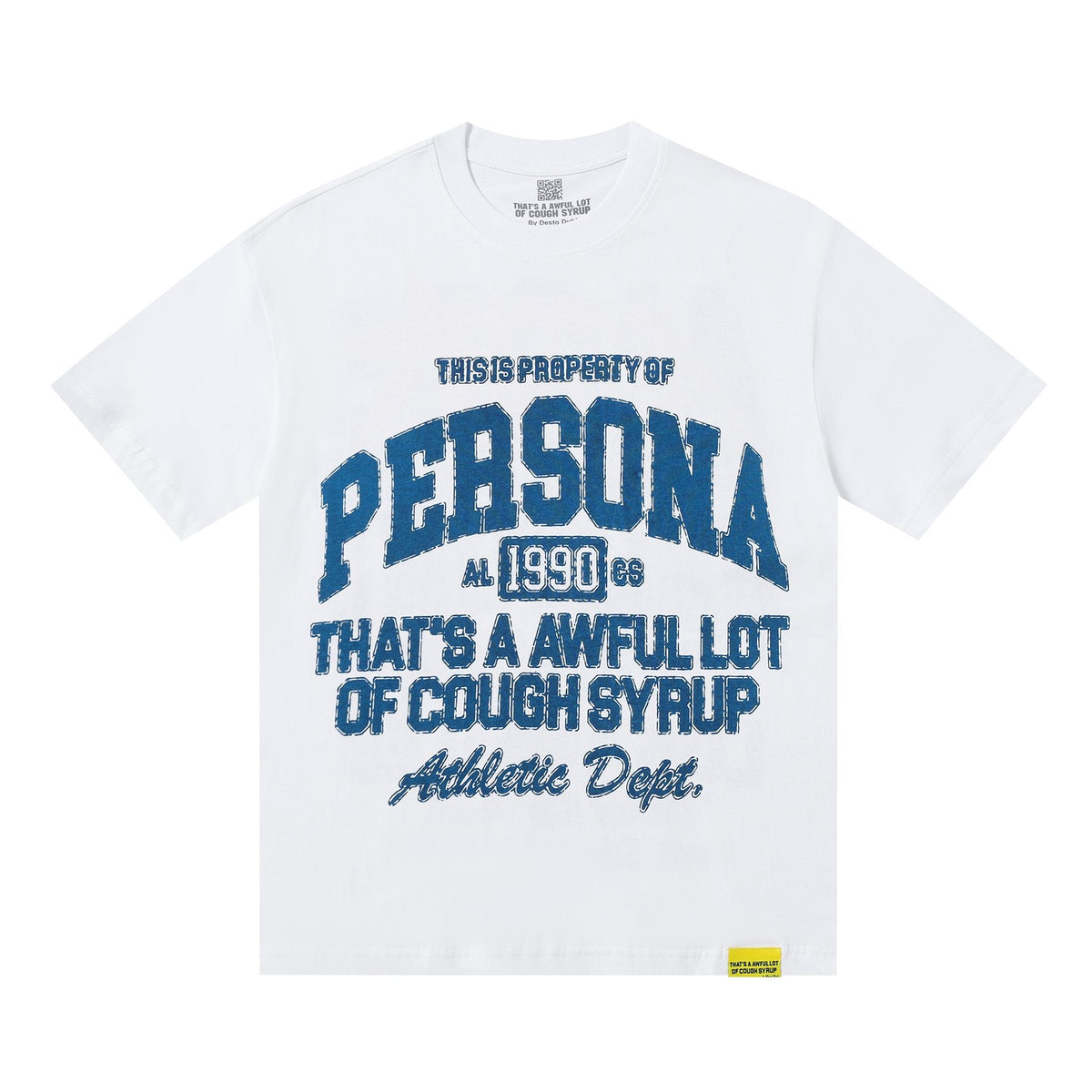 THAT'S A AWFUL LOT OF COUGH SYRUP Graphic Short-Sleeve T-Shirt ¡ª front