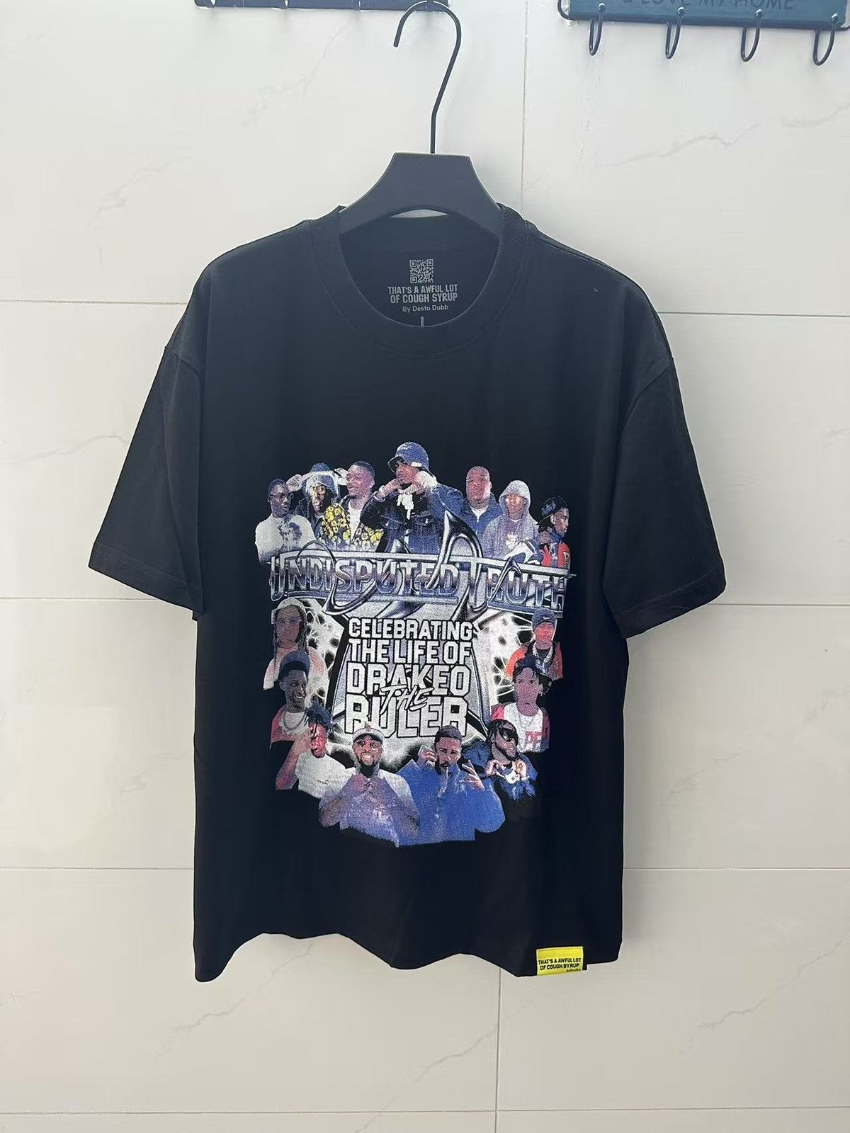 THAT'S A AWFUL LOT OF COUGH SYRUP P47 Graphic Short-Sleeve T-Shirt ¡ª front