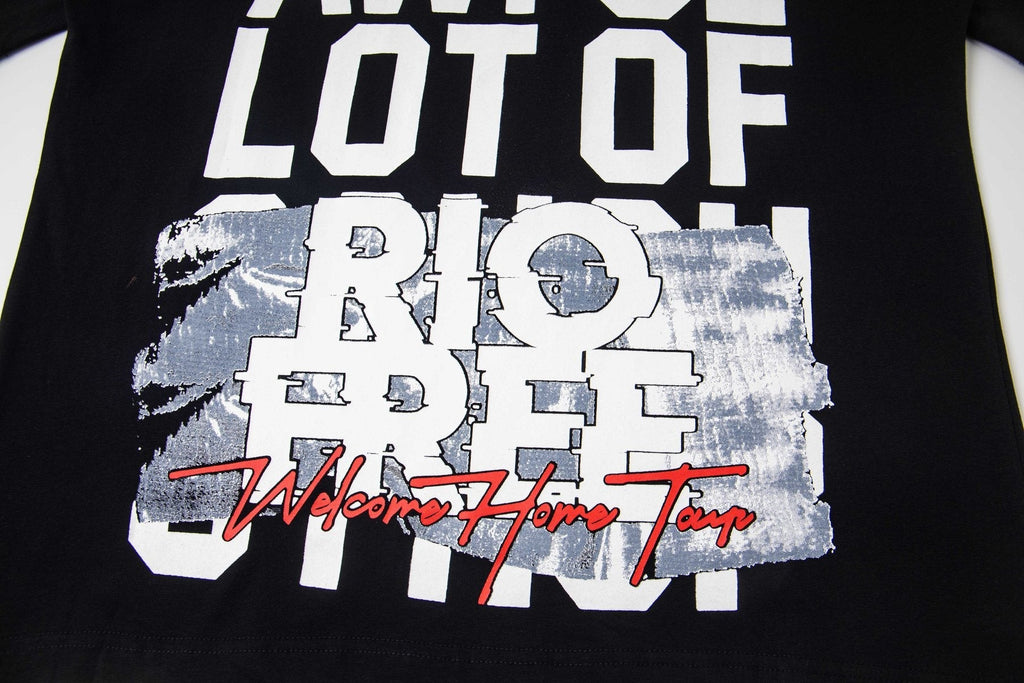 THAT'S A AWFUL LOT OF COUGH SYRUP Portrait Graphic T-Shirt ¡ª detail