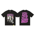 THAT'S A AWFUL LOT OF COUGH SYRUP Black Front & Back Graphic T-Shirt ¡ª hero