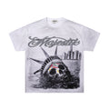 MAJESTIK Tour-Style Back Print T-Shirt ¡ª front