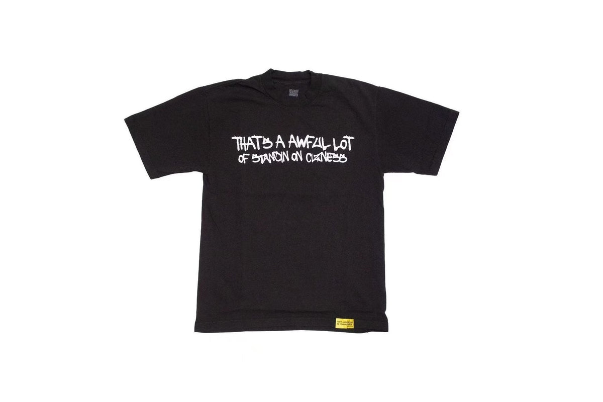 THAT'S A AWFUL LOT OF COUGH SYRUP Script Graphic T-Shirt ¡ª front