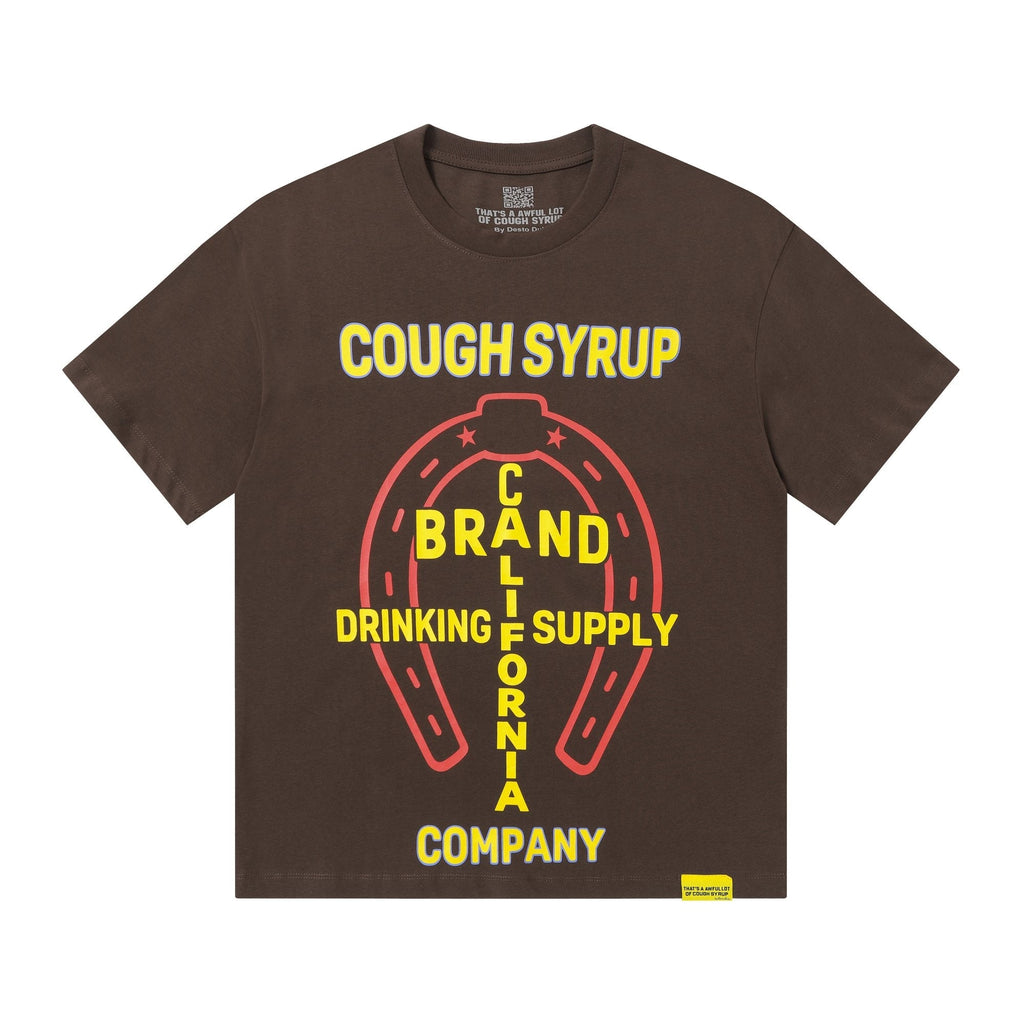 THAT'S A AWFUL LOT OF COUGH SYRUP Bull Lightning Graphic T-Shirt ¡ª hero