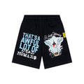 THAT'S A AWFUL LOT OF COUGH SYRUP Black Graphic Shorts ¡ª hero