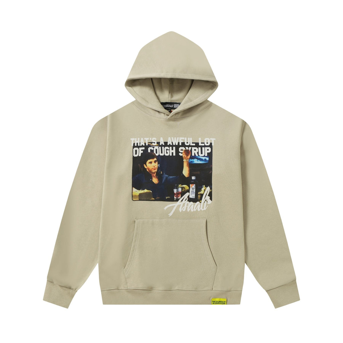 THAT'S A AWFUL LOT OF COUGH SYRUP Photo Graphic Pullover Hoodie ¡ª front